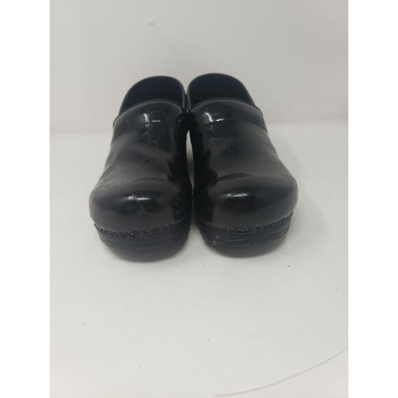 SANITA Nurse PRO Clog Animal Print Leopard Print Black US 10.5 41 Shoe EUC - Picture 1 of 6